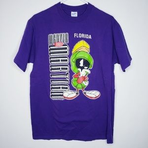 Vintage 1992 Looney Tunes Marvin The Martian Shirt